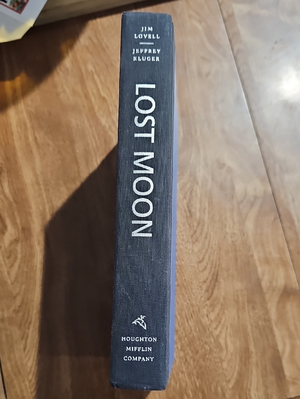 Lost Moon Hardcover by Jim Lovell & Jeffrey Kluger - Navy Blue